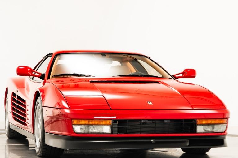 used 1990 Ferrari Testarossa car, priced at $198,950