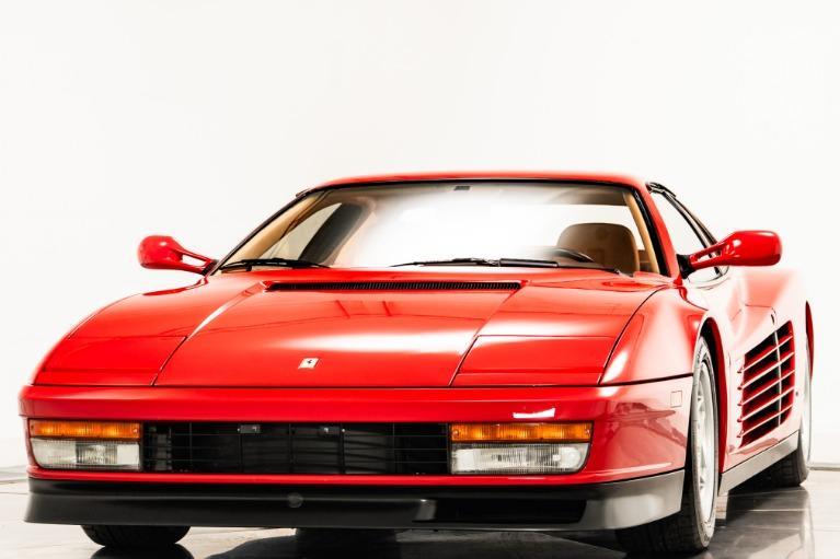 used 1990 Ferrari Testarossa car, priced at $198,950