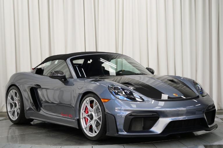 used 2025 Porsche 718 Spyder car, priced at $228,900