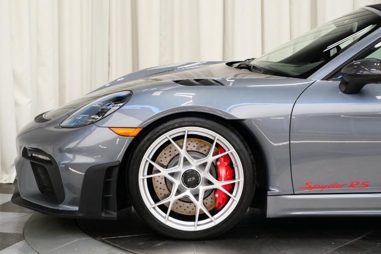 used 2025 Porsche 718 Spyder car, priced at $228,900