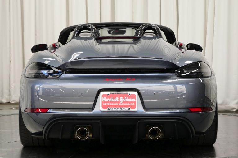 used 2025 Porsche 718 Spyder car, priced at $228,900