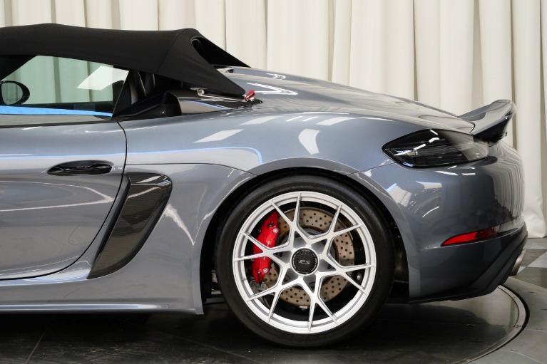 used 2025 Porsche 718 Spyder car, priced at $228,900