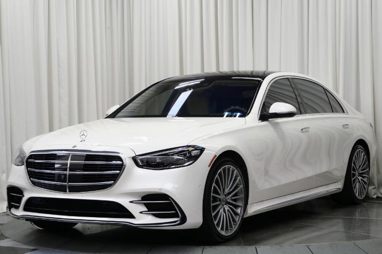 used 2021 Mercedes-Benz S-Class car, priced at $69,950