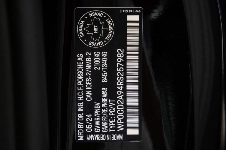 used 2024 Porsche 911 car, priced at $269,900