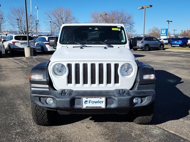 used 2021 Jeep Wrangler car, priced at $25,471