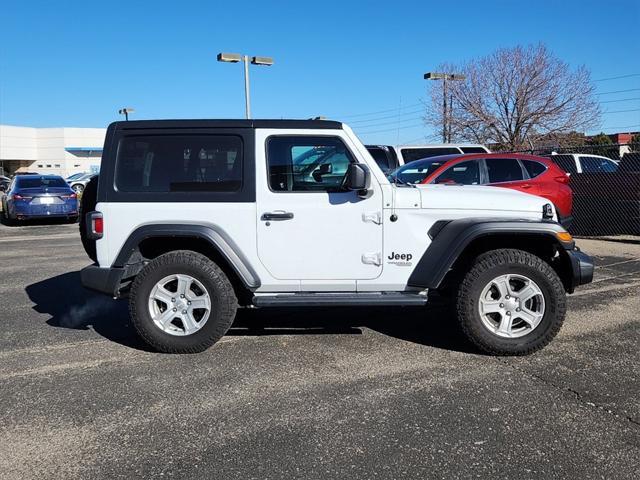 used 2021 Jeep Wrangler car, priced at $25,471