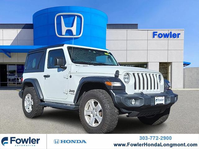 used 2021 Jeep Wrangler car, priced at $25,471