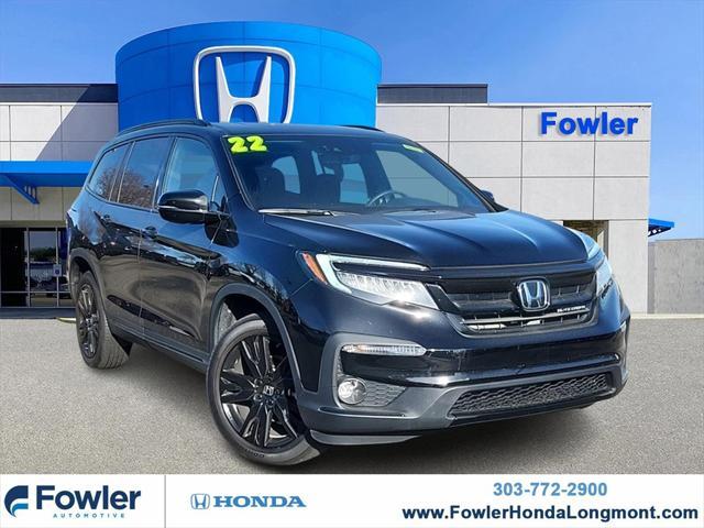 used 2022 Honda Pilot car, priced at $40,721