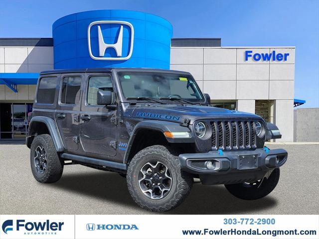 used 2021 Jeep Wrangler Unlimited 4xe car, priced at $32,557