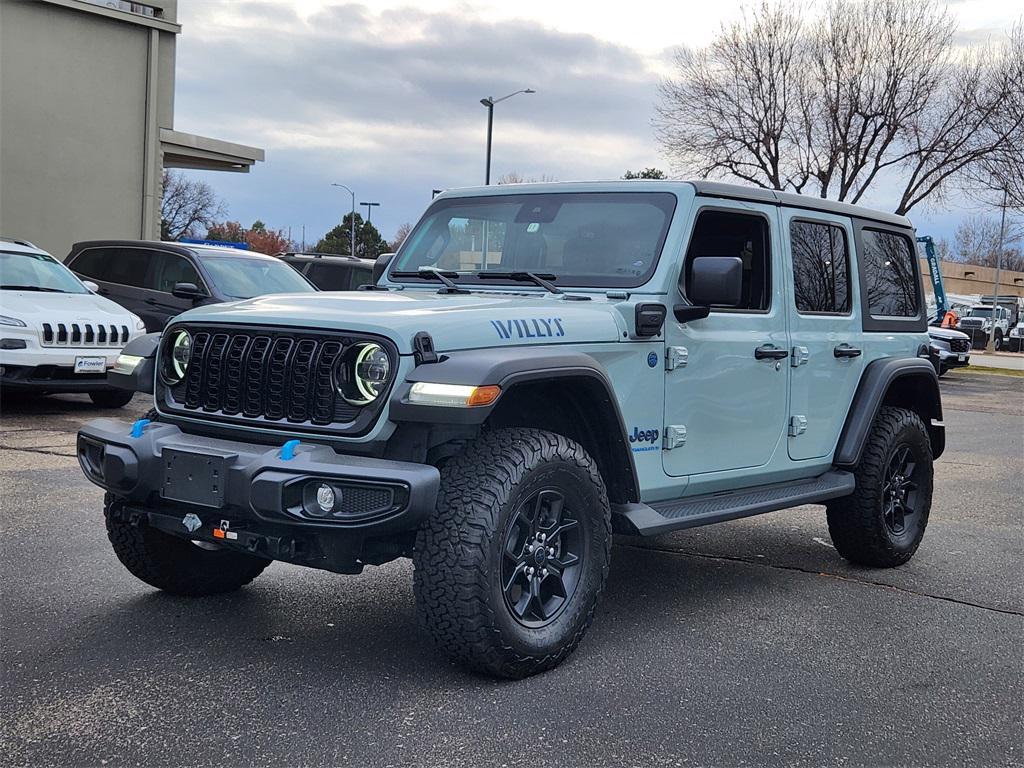 used 2024 Jeep Wrangler 4xe car, priced at $35,733