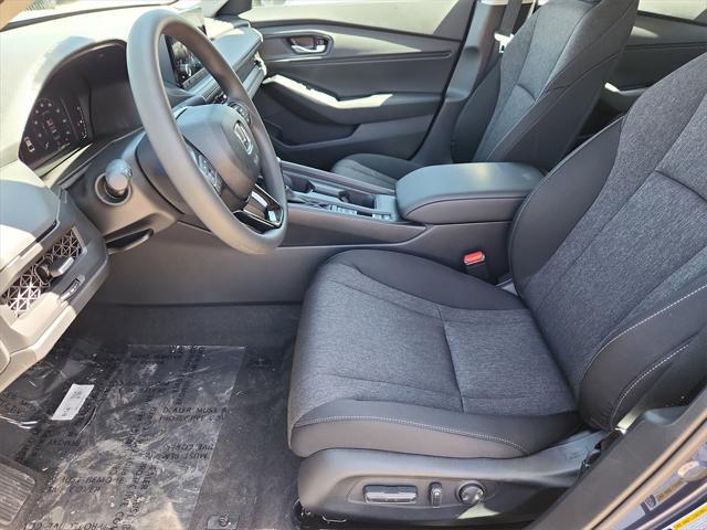 new 2025 Honda Accord car, priced at $31,710