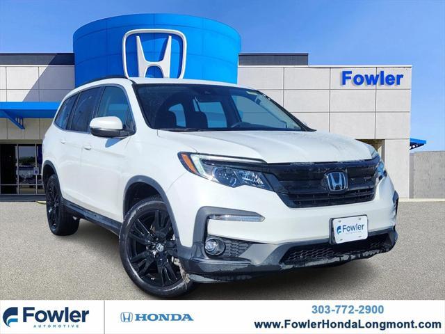 used 2022 Honda Pilot car, priced at $35,283