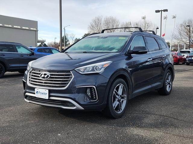 used 2017 Hyundai Santa Fe car, priced at $19,199