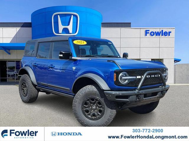 used 2021 Ford Bronco car, priced at $45,500