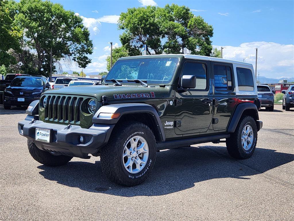 used 2021 Jeep Wrangler Unlimited car, priced at $29,341