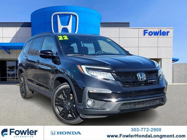 used 2022 Honda Pilot car, priced at $40,859