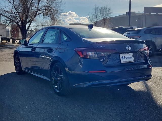 new 2025 Honda Civic Hybrid car, priced at $30,300