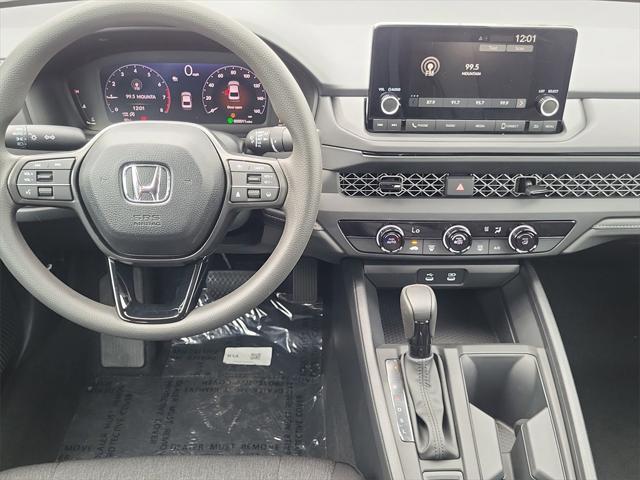 new 2025 Honda Accord car, priced at $29,055