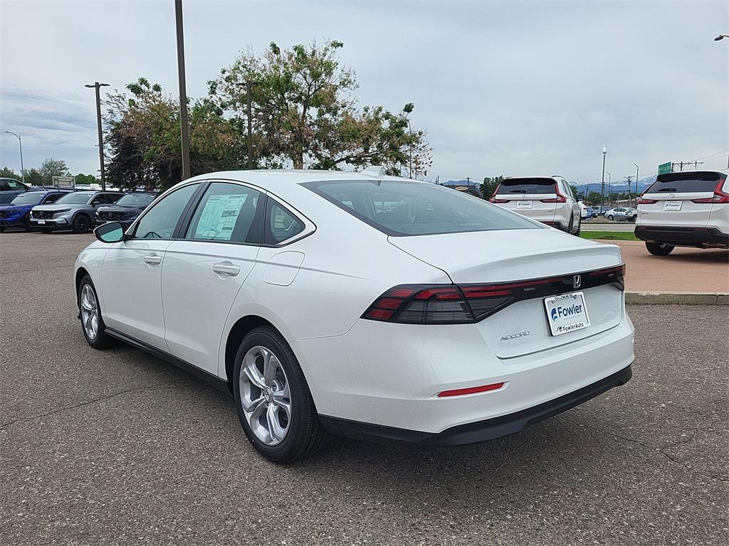 new 2025 Honda Accord car, priced at $29,171