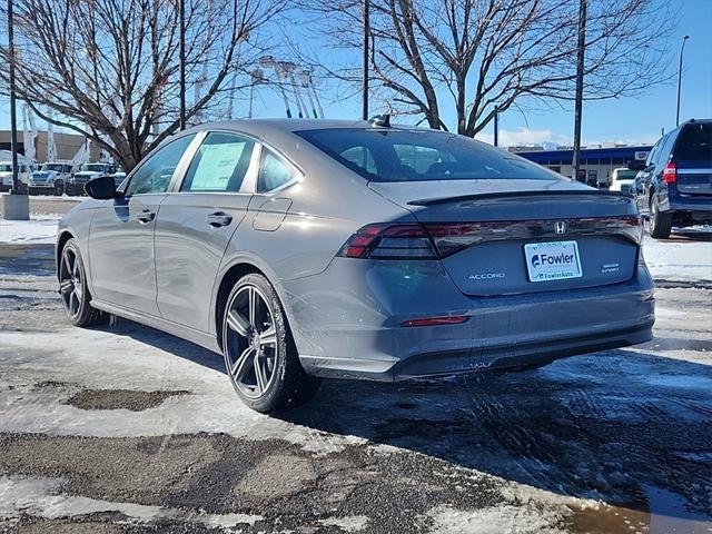 new 2025 Honda Accord Hybrid car, priced at $35,205