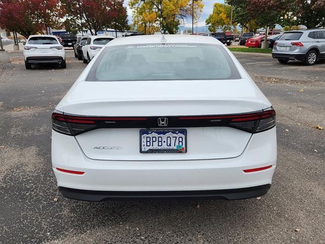 used 2024 Honda Accord car, priced at $26,363