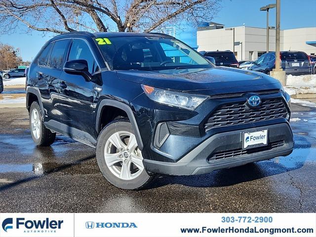 used 2021 Toyota RAV4 Hybrid car, priced at $31,700