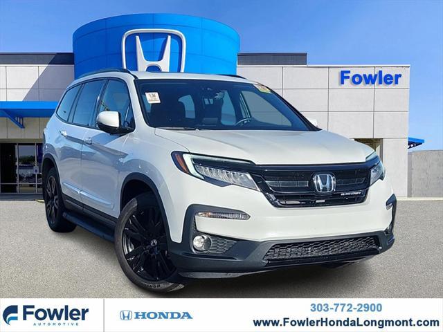 used 2022 Honda Pilot car, priced at $39,189