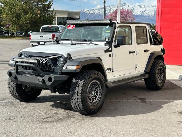used 2020 Jeep Wrangler Unlimited car, priced at $28,195