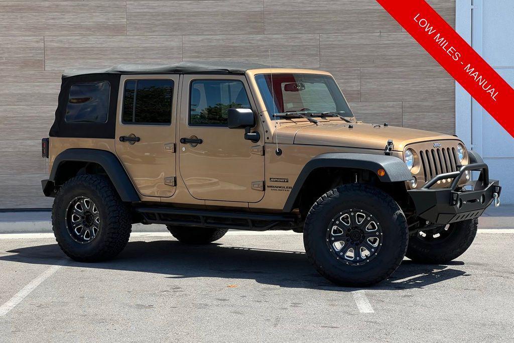 used 2015 Jeep Wrangler Unlimited car, priced at $19,995