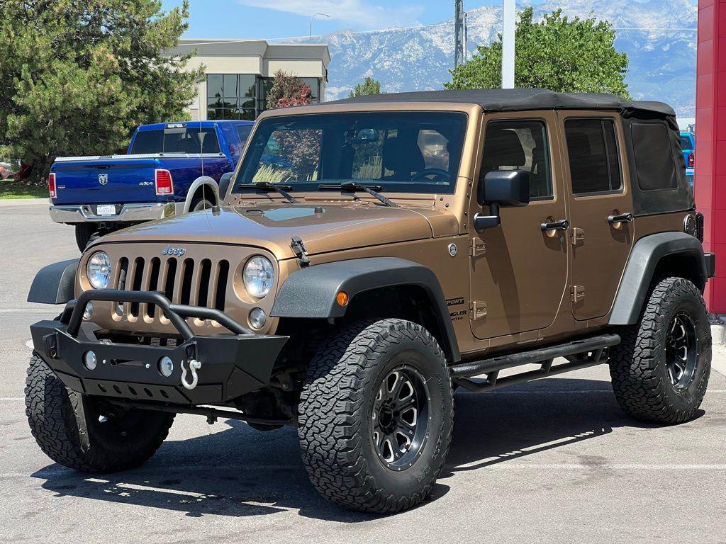 used 2015 Jeep Wrangler Unlimited car, priced at $19,995