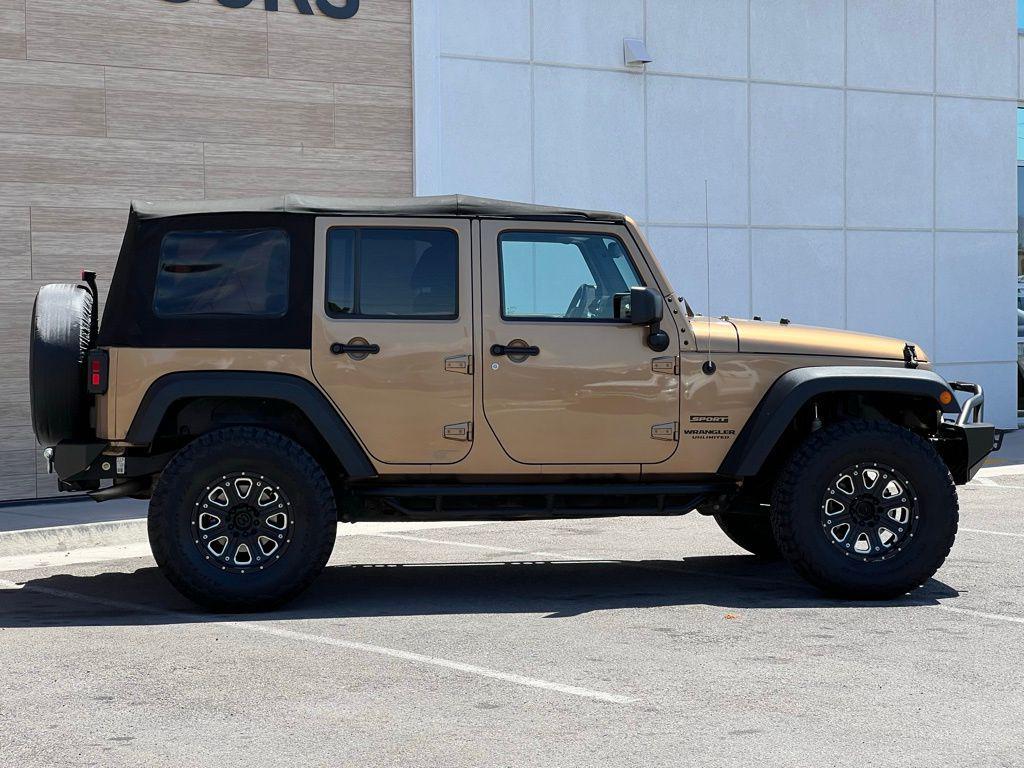 used 2015 Jeep Wrangler Unlimited car, priced at $19,995