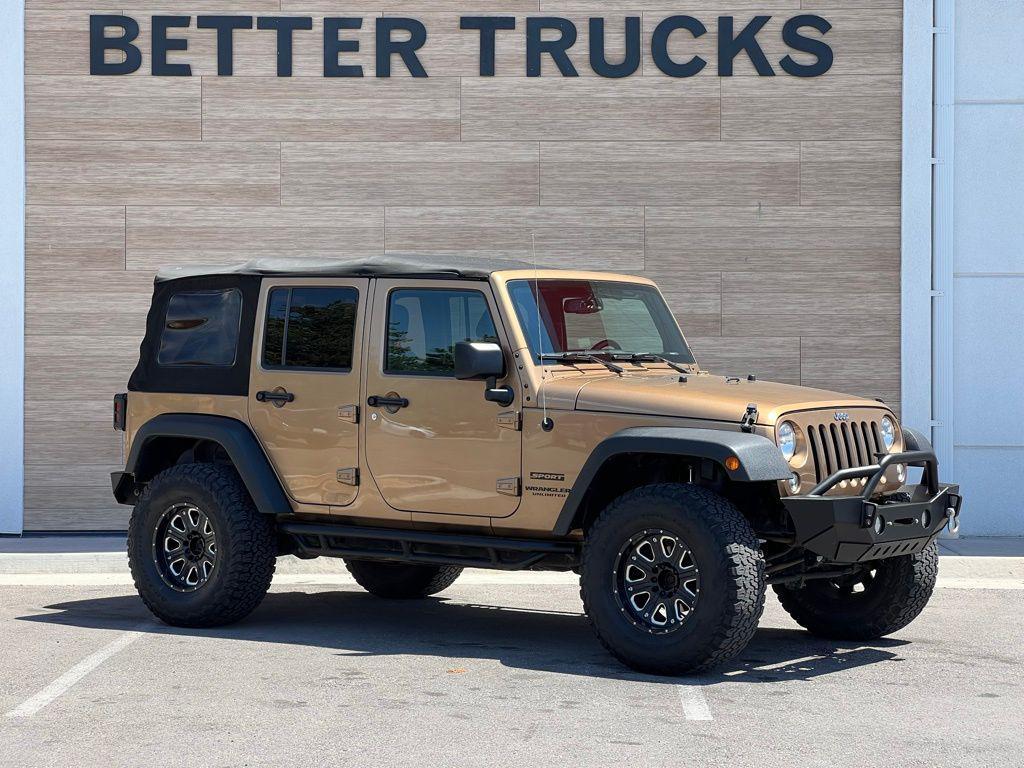 used 2015 Jeep Wrangler Unlimited car, priced at $19,995