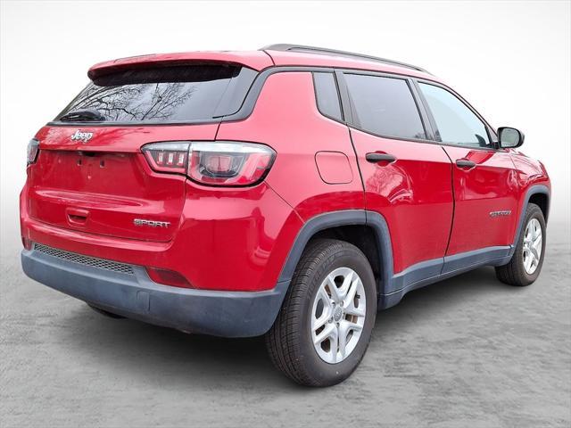 used 2018 Jeep Compass car, priced at $10,542