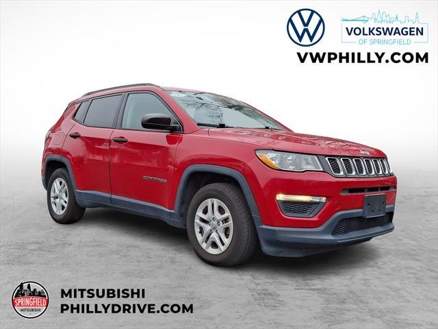 used 2018 Jeep Compass car, priced at $10,542