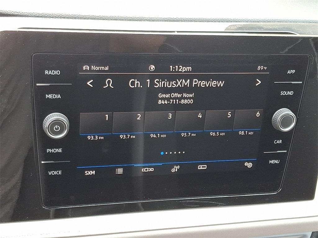 new 2025 Volkswagen Taos car, priced at $33,606