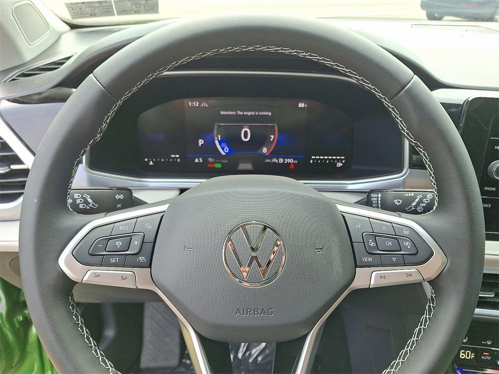 new 2025 Volkswagen Taos car, priced at $33,606