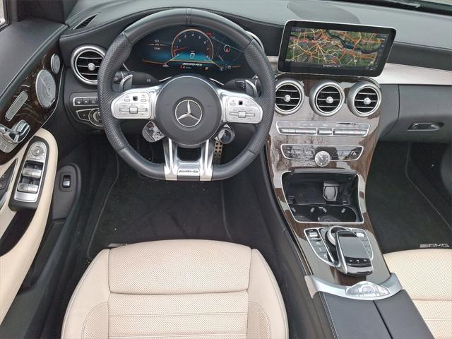 used 2022 Mercedes-Benz AMG C 43 car, priced at $54,442
