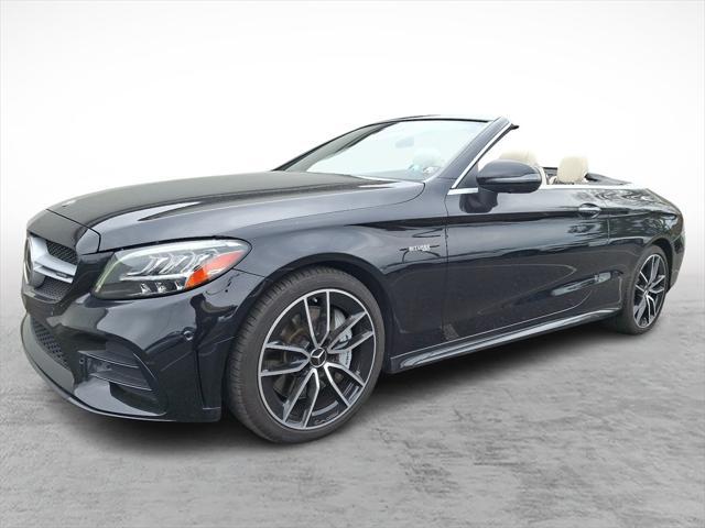 used 2022 Mercedes-Benz AMG C 43 car, priced at $54,442