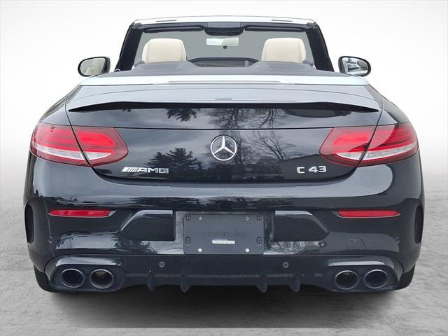 used 2022 Mercedes-Benz AMG C 43 car, priced at $54,442