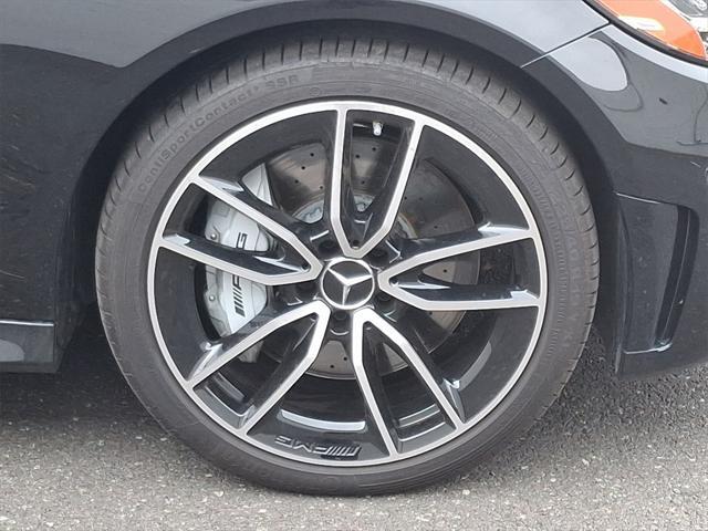 used 2022 Mercedes-Benz AMG C 43 car, priced at $54,442