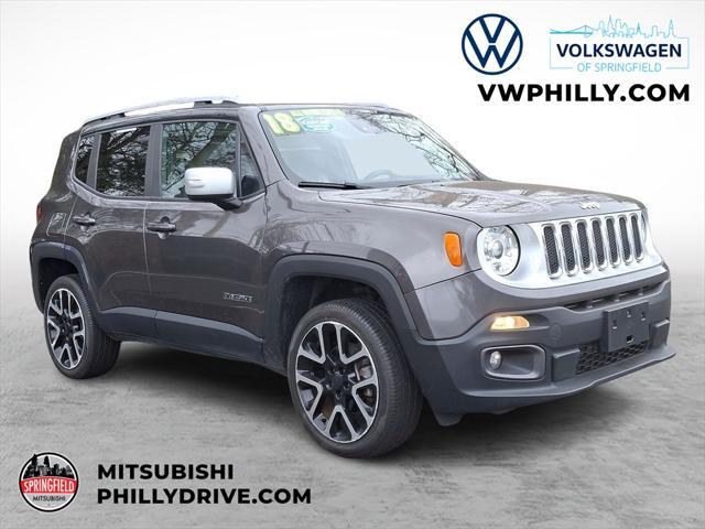 used 2018 Jeep Renegade car, priced at $18,242