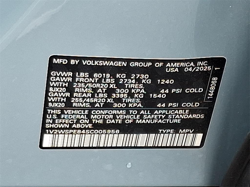 new 2025 Volkswagen ID.4 car, priced at $51,371