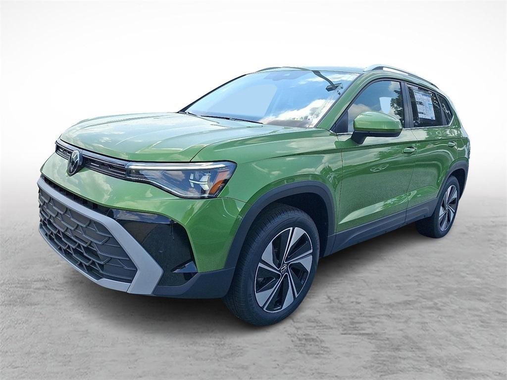 new 2025 Volkswagen Taos car, priced at $33,606