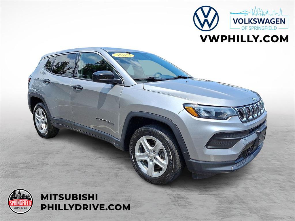 used 2023 Jeep Compass car, priced at $22,702
