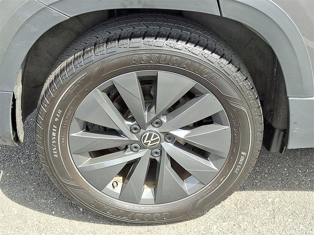 used 2024 Volkswagen Taos car, priced at $20,942