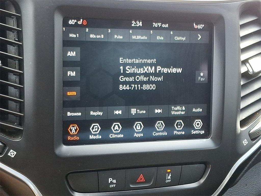 used 2021 Jeep Cherokee car, priced at $20,751