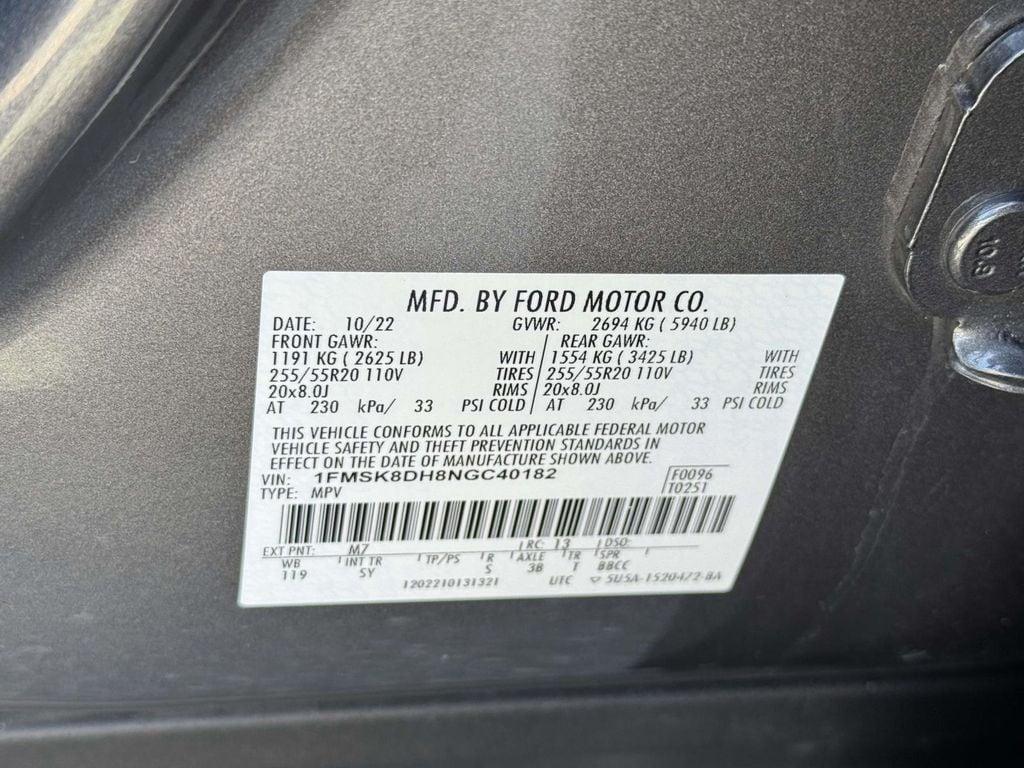 used 2022 Ford Explorer car, priced at $33,995