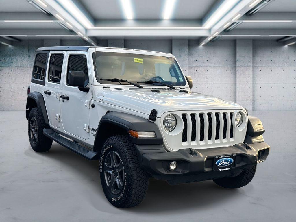 used 2018 Jeep Wrangler Unlimited car, priced at $21,075