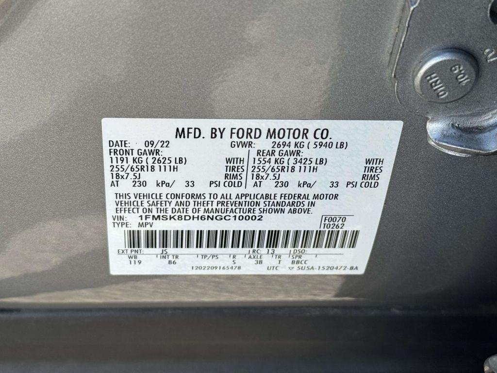 used 2022 Ford Explorer car, priced at $28,995