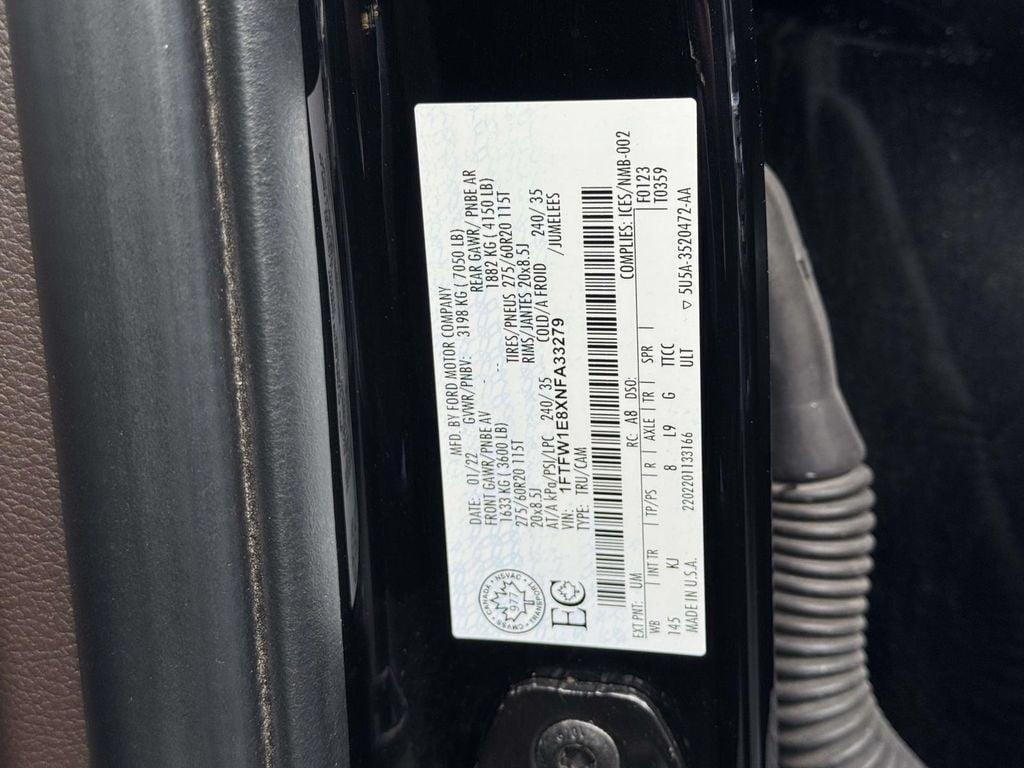 used 2022 Ford F-150 car, priced at $50,995